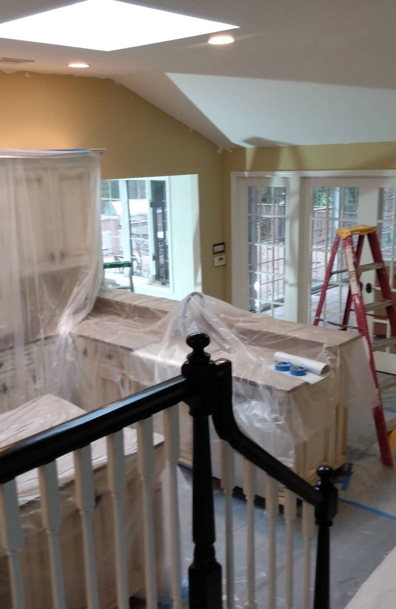 interior and exterior painting service example