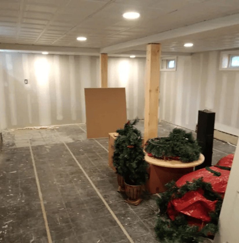 taping/spackling service example