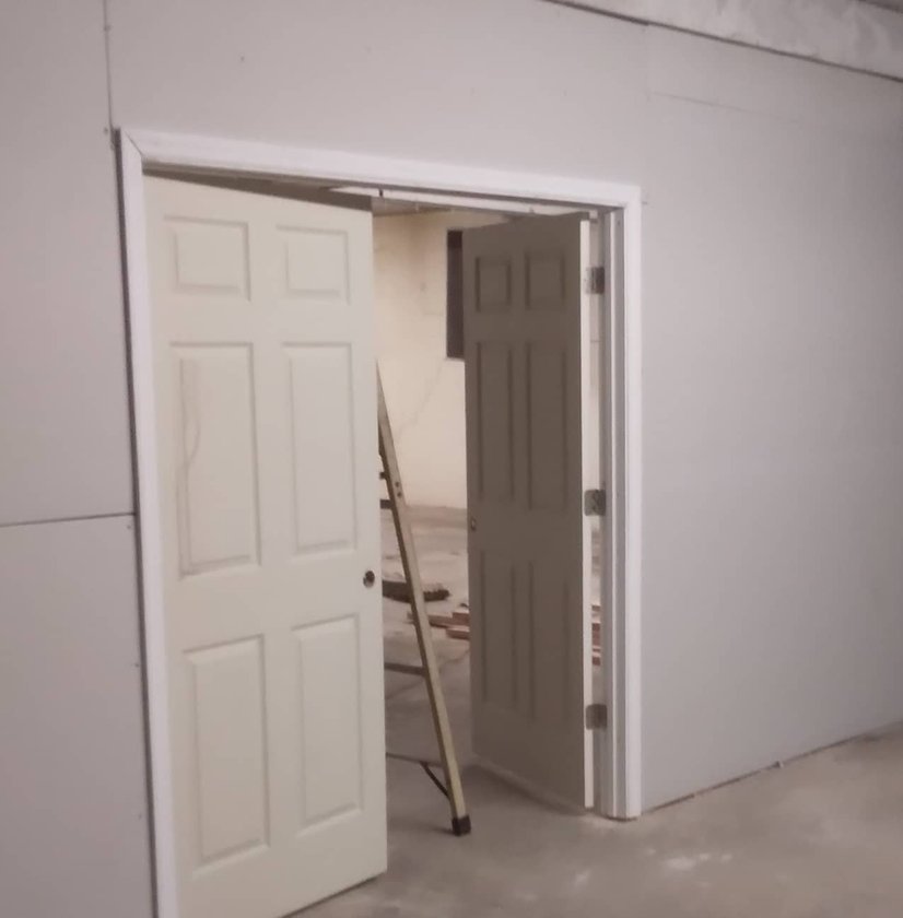 door installation service example